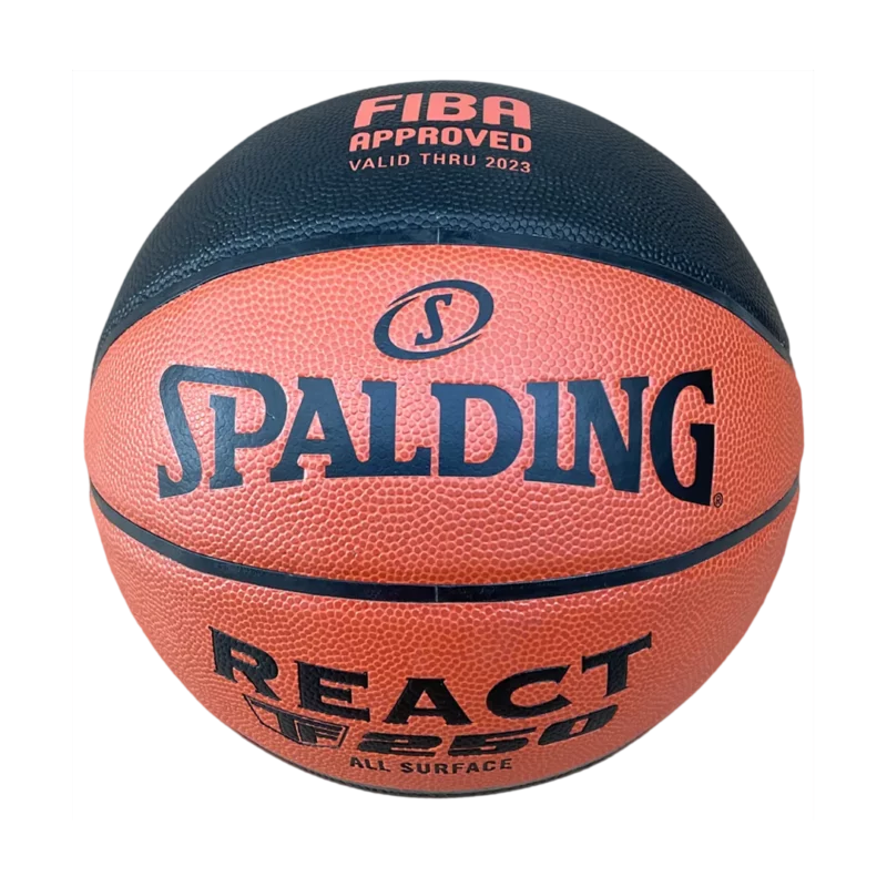 BALON BASKET # 7 SPALDING CUERO REACT TF250